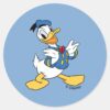 Donald_Duck___Proud_Pose_Classic_Round_Sticker_1 Donald Duck Proud Pose Classic Round Sticker
