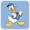 Donald_Duck___Proud_Pose_Square_Sticker_1 Donald Duck Proud Pose Square Sticker