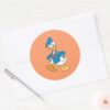 Donald_Duck___Talking_Pose_Classic_Round_Sticker_3 Donald Duck Talking Pose Classic Round Sticker