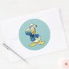 Donald_Duck___Vintage_Classic_Round_Sticker_3 Donald Duck Vintage Classic Round Sticker