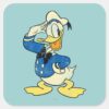 Donald Duck Vintage Square Sticker