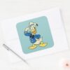 Donald Duck Vintage Square Sticker