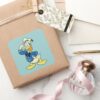 Donald Duck Vintage Square Sticker
