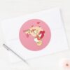 Doo Bee My Valentine Classic Round Sticker