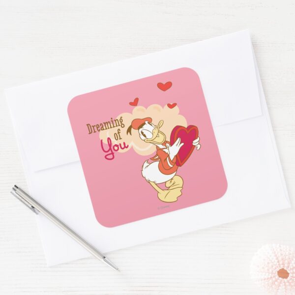 Doo-Bee_My_Valentine_Square_Sticker_3 Doo Bee My Valentine Square Sticker