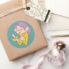 Dopey Holding A Candle Classic Round Sticker