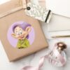 Dopey Standing Classic Round Sticker