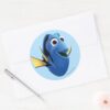 Dory_1_classic_round_sticker_3 Dory 1 Classic Round Sticker