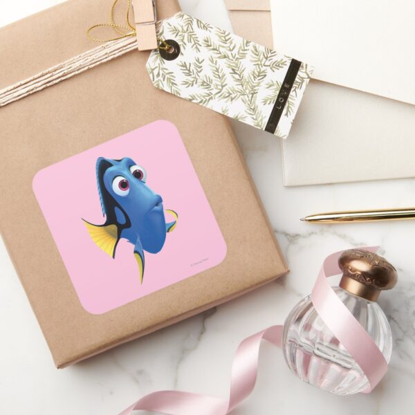 Dory_4_square_sticker_5 Dory 4 Square Sticker