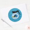 Dory___A_Fish_Out_of_Water_Classic_Round_Sticker_3 Dory A Fish Out Of Water Classic Round Sticker