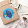 Dory___Finding_Dory_Classic_Round_Sticker_5 Dory Finding Dory Classic Round Sticker