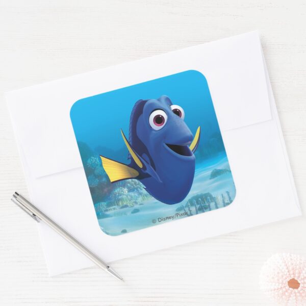 Dory___Finding_Dory_Square_Sticker_3 Dory Finding Dory Square Sticker