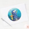 Dory___Finding_Who_Classic_Round_Sticker_3 Dory Finding Who Classic Round Sticker