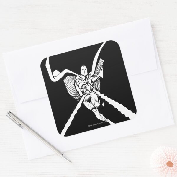 Dr. Fate Magic Outline Square Sticker