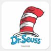 Dr._Seuss_Hat_Logo_Square_Sticker_1 Dr. Seuss Hat Logo Square Sticker