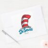 Dr._Seuss_Hat_Logo_Square_Sticker_3 Dr. Seuss Hat Logo Square Sticker