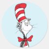 Dr._Seuss_I_Cat_in_the_Hat_Standing_Tall_Classic_Round_Sticker_1 Dr. Seuss I Cat In The Hat Standing Tall Classic Round Sticker