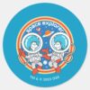 Dr._Seuss___Cadet_One_Cadet_Two_Space_Explorer_Classic_Round_Sticker_1 Dr. Seuss Cadet One Cadet Two Space Explorer Classic Round Sticker