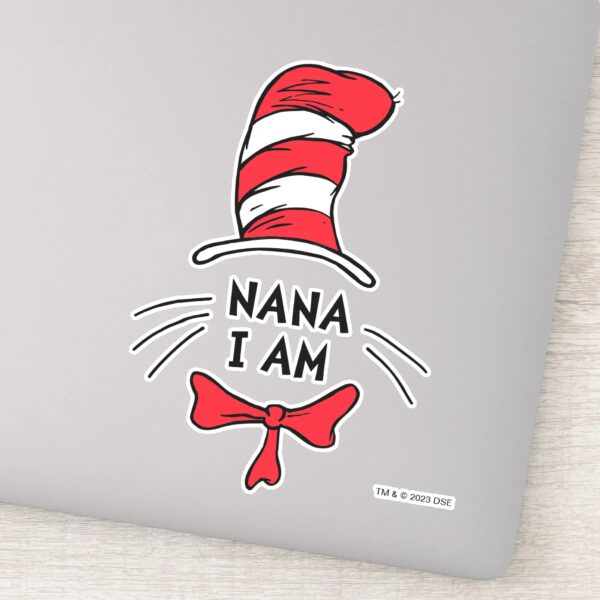 Dr._Seuss___Cat_in_the_Hat_-_Nana_I_am_Sticker_1 Dr. Seuss Cat In The Hat Nana I Am Sticker