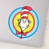 Dr. Seuss Cat In The Hat Head Graphic Sticker