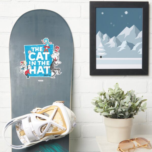 Dr. Seuss Cat In The Hat Logo Characters Sticker