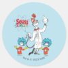 Dr. Seuss Cat In The Hat Seuss Science Classic Round Sticker