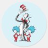 Dr._Seuss___Cat_in_the_Hat,_Thing_One_&_Thing_Two_Classic_Round_Sticker_1 Dr. Seuss Cat In The Hat Thing One Thing Two Classic Round Sticker