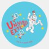 Dr. Seuss Cat In The Hat Universe Explorer Classic Round Sticker