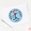 Dr._Seuss___Cat_in_the_Hat_Vintage_Logo_Classic_Round_Sticker_3 Dr. Seuss Cat In The Hat Vintage Logo Classic Round Sticker
