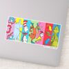 Dr. Seuss Character Slice Sticker