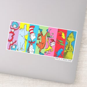 Dr. Seuss Character Slice Sticker
