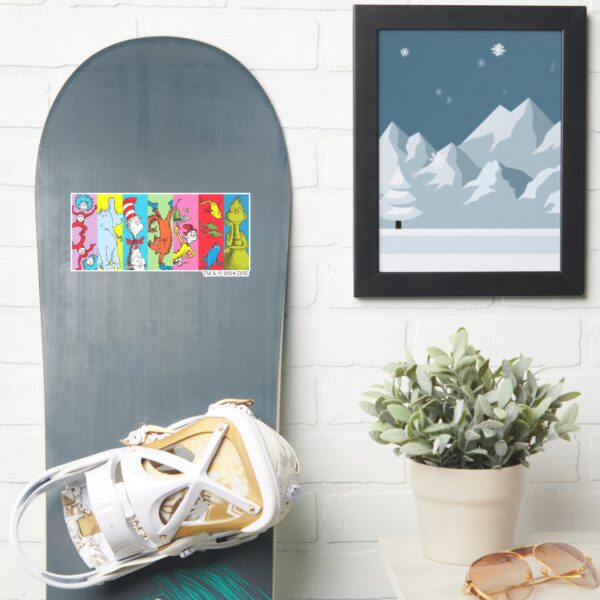 Dr. Seuss Character Slice Sticker