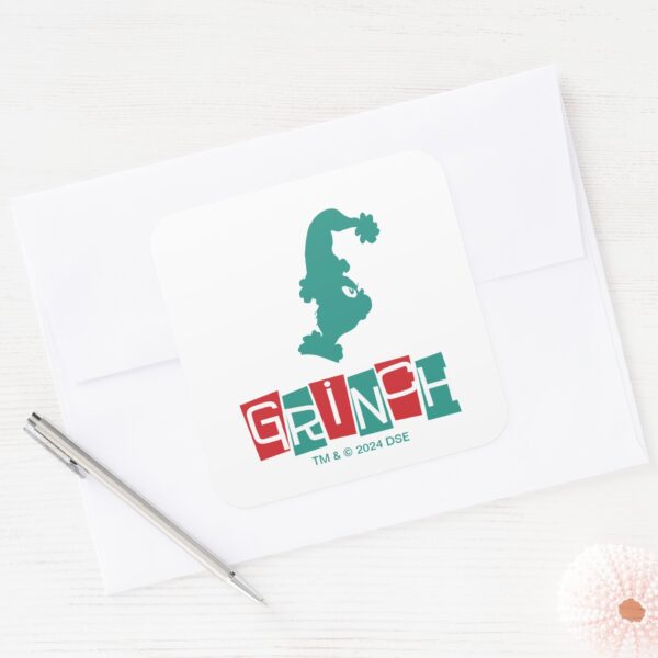 Dr._Seuss___Grinch_-_Red_&_Green_Square_Sticker_3 Dr. Seuss Grinch Red Green Square Sticker
