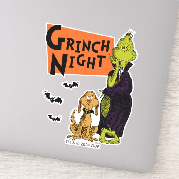 Dr._Seuss___Hallowen_Grinch_Night_Graphic_Sticker_1 Dr. Seuss Hallowen Grinch Night Graphic Sticker