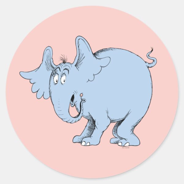 Dr._Seuss___Horton_Hears_Whos_Classic_Round_Sticker_1 Dr. Seuss Horton Hears Whos Classic Round Sticker