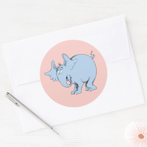 Dr._Seuss___Horton_Hears_Whos_Classic_Round_Sticker_3 Dr. Seuss Horton Hears Whos Classic Round Sticker