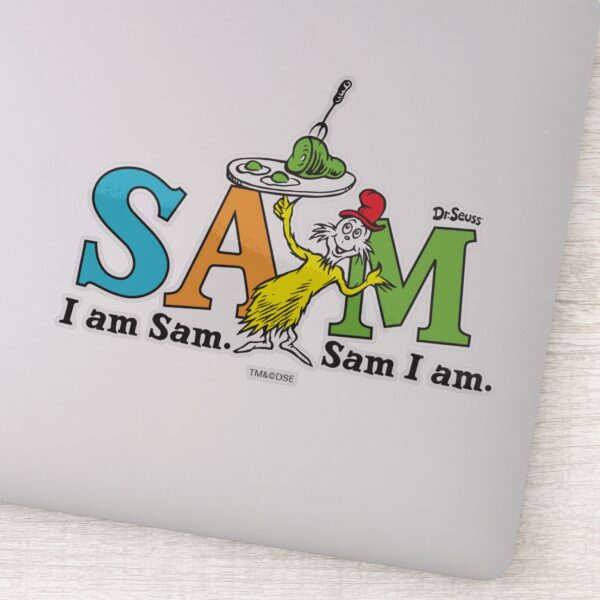 Dr._Seuss___I_Am_Sam._Sam_I_Am._Sticker_1 Dr. Seuss I Am Sam. Sam I Am. Sticker