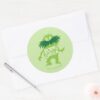Dr._Seuss___Lorax_-_Born_To_Be_Green_Classic_Round_Sticker_3 Dr. Seuss Lorax Born To Be Green Classic Round Sticker