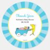 Dr._Seuss___One_Fish_-_Boy_Baby_Shower_Thank_You_Classic_Round_Sticker_1 Dr. Seuss One Fish Boy Baby Shower Thank You Classic Round Sticker