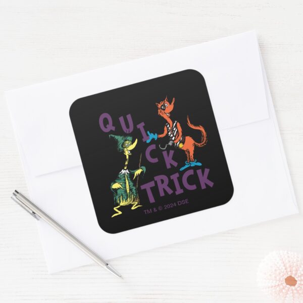 Dr._Seuss___Quick_Trick_Halloween_Graphic_Square_Sticker_3 Dr. Seuss Quick Trick Halloween Graphic Square Sticker