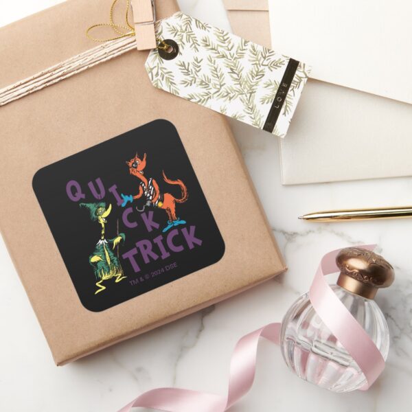 Dr._Seuss___Quick_Trick_Halloween_Graphic_Square_Sticker_5 Dr. Seuss Quick Trick Halloween Graphic Square Sticker