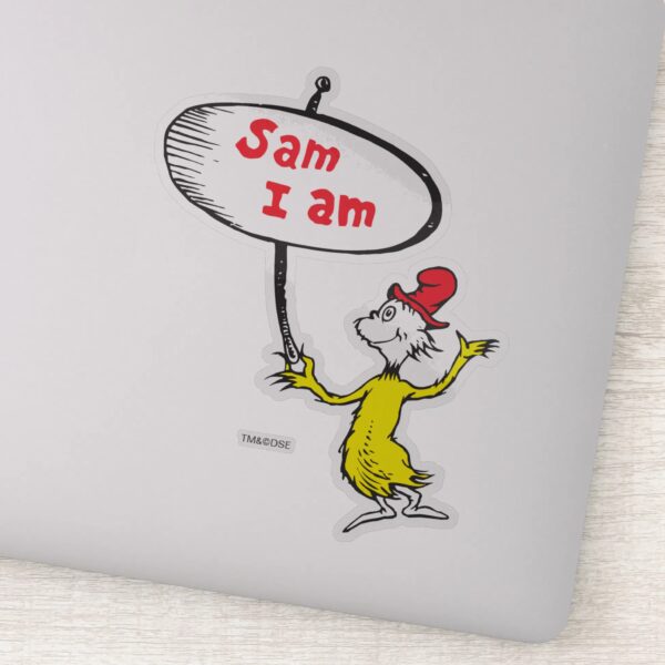 Dr._Seuss___Sam-I-Am_Holding_Sign_Sticker_1 Dr. Seuss Sam I Am Holding Sign Sticker