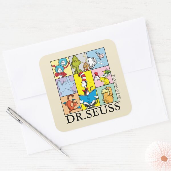 Dr._Seuss___Stories_Graphic_Square_Sticker_3 Dr. Seuss Stories Graphic Square Sticker
