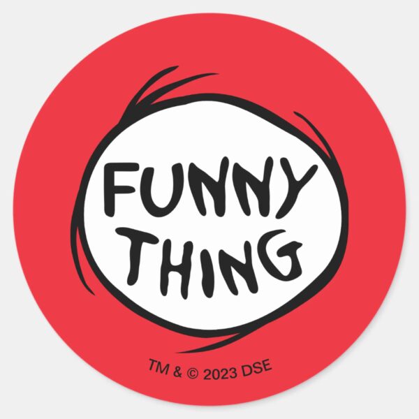 Dr._Seuss___Thing_One_Thing_Two_-_Funny_Thing_Classic_Round_Sticker_1 Dr. Seuss Thing One Thing Two Funny Thing Classic Round Sticker
