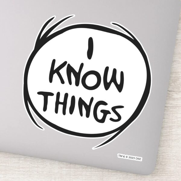 Dr._Seuss___Thing_One_Thing_Two_-_I_Know_Things_Sticker_1 Dr. Seuss Thing One Thing Two I Know Things Sticker