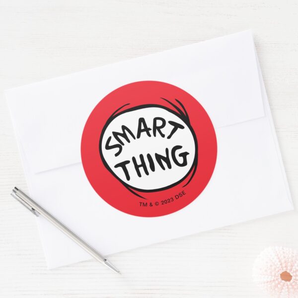 Dr._Seuss___Thing_One_Thing_Two_-_Smart_Thing_Classic_Round_Sticker_3 Dr. Seuss Thing One Thing Two Smart Thing Classic Round Sticker