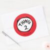 Dr._Seuss___Thing_One_Thing_Two_-_Thing_Two_Classic_Round_Sticker_3 Dr. Seuss Thing One Thing Two Thing Two Classic Round Sticker