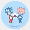 Dr._Seuss___Thing_One_Thing_Two_Patriotic_Graphic_Classic_Round_Sticker_1 Dr. Seuss Thing One Thing Two Patriotic Graphic Classic Round Sticker