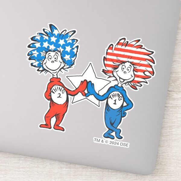 Dr._Seuss___Thing_One_Thing_Two_Patriotic_Graphic_Sticker_1 Dr. Seuss Thing One Thing Two Patriotic Graphic Sticker