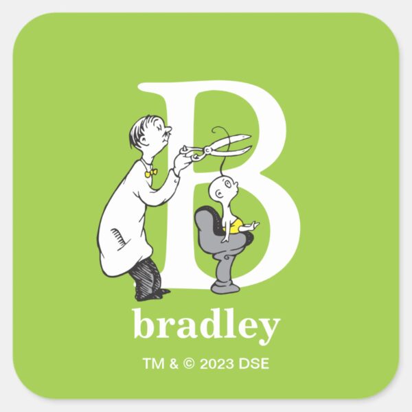 Dr._Seuss's_ABC__Letter_B_-_White___Add_Your_Name_Square_Sticker_1 Dr. Seusss ABC Letter B White Add Your Name Square Sticker